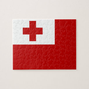 Puzzle photo du drapeau des Tonga