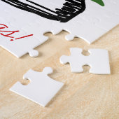 Puzzle Photo du Globe des neiges de Noël (Côté)