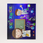 Puzzle photo du laboratoire de chimie (Vertical)