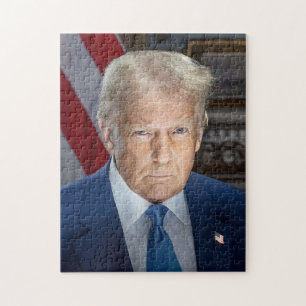 Puzzle Photo du portrait du président officiel de Trump 2