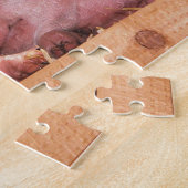 Puzzle Photo d'un animal de porcelets roses mignons (Côté)