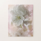 Puzzle Photo en fleurs de pomme blanche (Vertical)