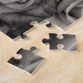 Puzzle Photo en noir et blanc de ROSES (Côté)