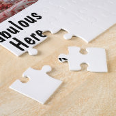 Puzzle Photo et texte personnalisés (Côté)