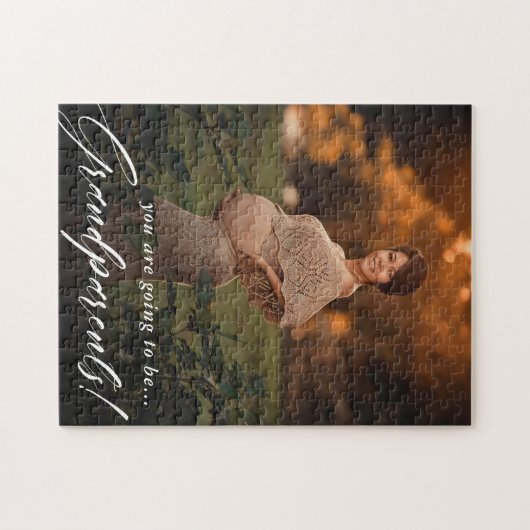 Puzzle Photo Faire-part de grossesse (Horizontal)