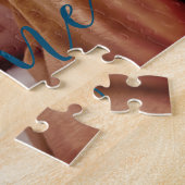 Puzzle Photo Faire-part de naissance bébé garçon (Côté)