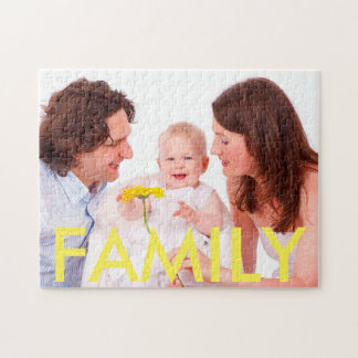 Puzzle photo familiale personnalisée