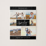 Puzzle photo famille<br><div class="desc">Puzzle Photo Famille. Notre collection moderne de collages photo de famille est parfaite pour capturer et célébrer l'année de manière artistique. Un élégant script de calligraphie écrit à la main ajoute une touche d'élégance intemporelle, en faisant un gardien idéal. Customisez et créez facilement votre histoire visuelle ! Comprend six photos...</div>