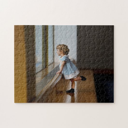 Puzzle Photo Famille préférée de l'enfant mignon (Horizontal)