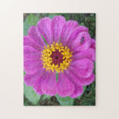 Puzzle photo Fleur créative (Vertical)