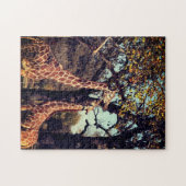 Puzzle Photo Giraffe (Horizontal)