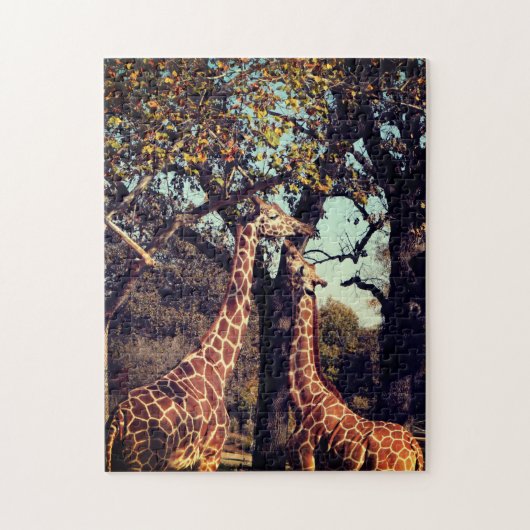 Puzzle Photo Giraffe (Vertical)