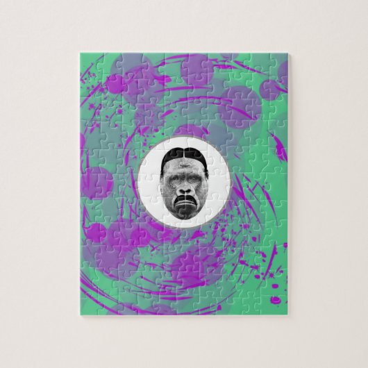 Puzzle photo Gorilla Abstrait (Vertical)