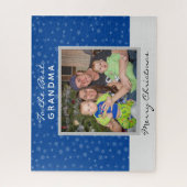 Puzzle Photo grand-mère personnalisée (Vertical)