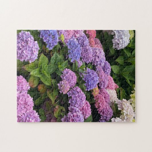 Puzzle Photo Hydrangea (Horizontal)
