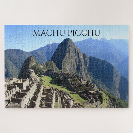 Puzzle Photo Les ruines de Machu Picchu (Horizontal)