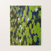 Puzzle Photo Lily Pad Pond ou votre photo (Vertical)