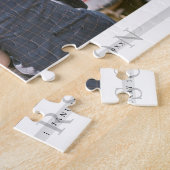 Puzzle photo Mariage personnalisé (Côté)