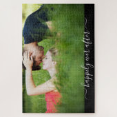 Puzzle photo Mariage personnalisé (Vertical)