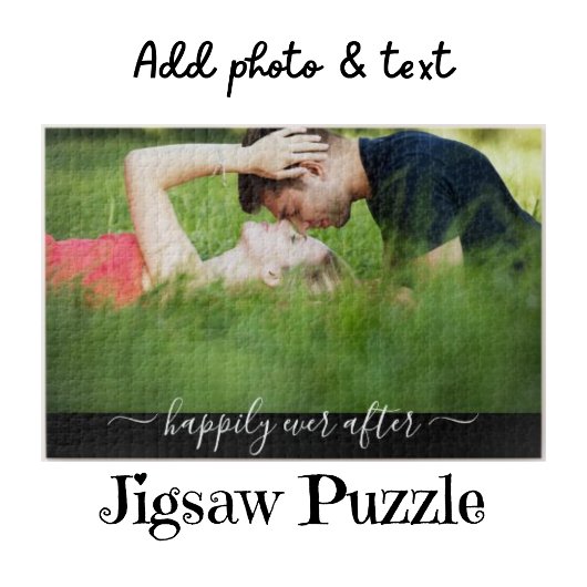 Puzzle photo Mariage personnalisé