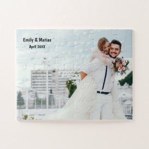 Puzzle photo Mariage personnalisé,