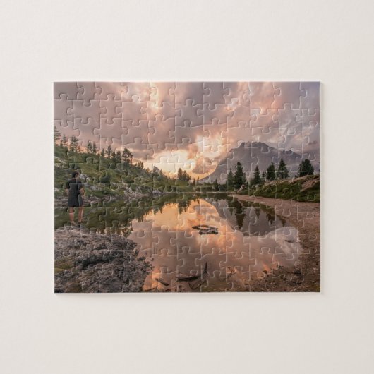 Puzzle photo Mountain Pond (Horizontal)