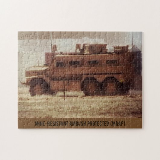 Puzzle photo MRAP 10 x 14 (Horizontal)