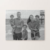 Puzzle Photo noir et blanc moderne simple (Horizontal)