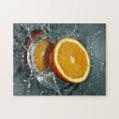 Puzzle photo Orange Splash (Horizontal)