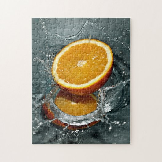 Puzzle photo Orange Splash (Vertical)