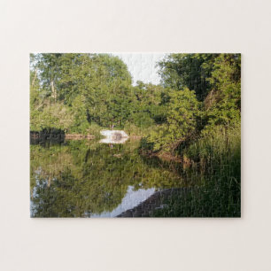 Puzzle photo paysage créatif