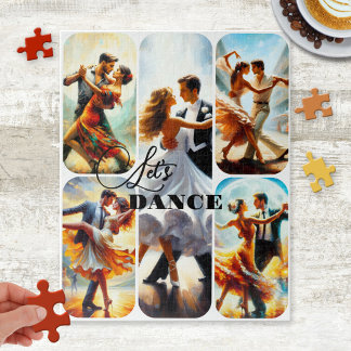 Puzzle photo personnalisé de danse en collage