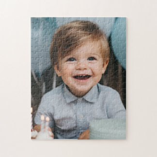 Puzzle Photo personnalisé famille personnalisée fils fill