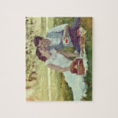 Puzzle Photo personnalisée Cadeau facile Modèle (Vertical)