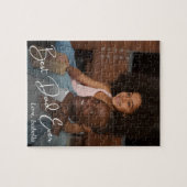 Puzzle Photo personnalisée de meilleur père (Horizontal)