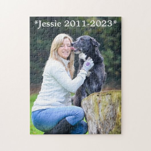 Puzzle Photo Pet - Commemorative (Vertical)
