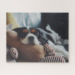 Puzzle photo pour animaux de compagnie horizontal<br><div class="desc">Ajoutez une touche unique sur le plaisir de la famille avec ce puzzle photo personnalisé pour animaux de compagnie. Utilisez votre photo d'animal de compagnie préférée ou vos photos de famille. Ce sera un grand cadeau.</div>