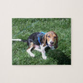 Puzzle photo pour chien personnalisé (Horizontal)