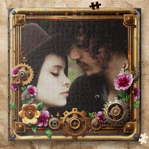 Puzzle Photo Romantique Gothique Steampunk Personnalisé