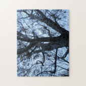 Puzzle photo Silhouette Arbre (Vertical)