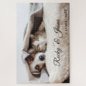 Puzzle Photo simple moderne CHIEN ET CHAT (Vertical)