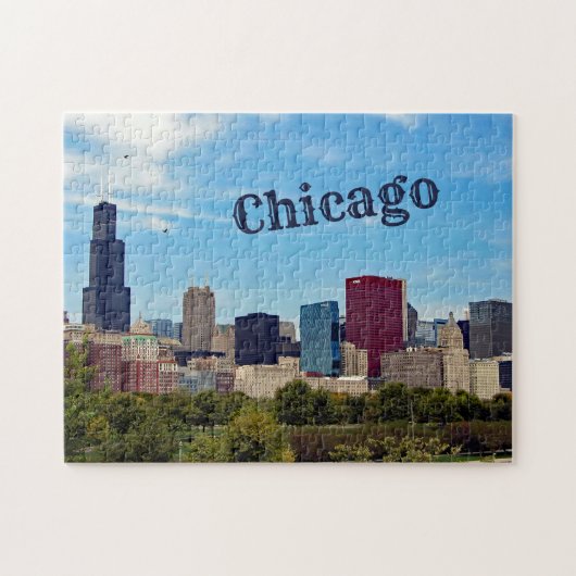 Puzzle Photo Skyline de Chicago City (Horizontal)
