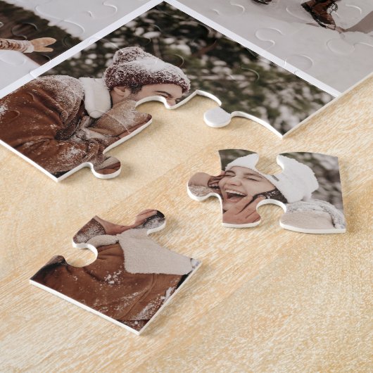 Puzzle Photo sur mesure voulez-vous m'épouser collage (Côté)