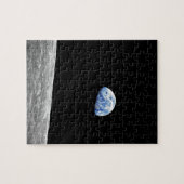Puzzle Photo sur orbite lunaire Apollo 8 de la NASA (Horizontal)