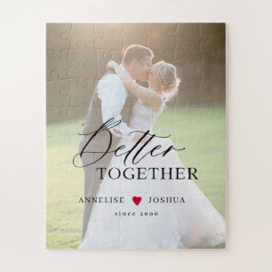 Puzzle Photo wedding couple personalized