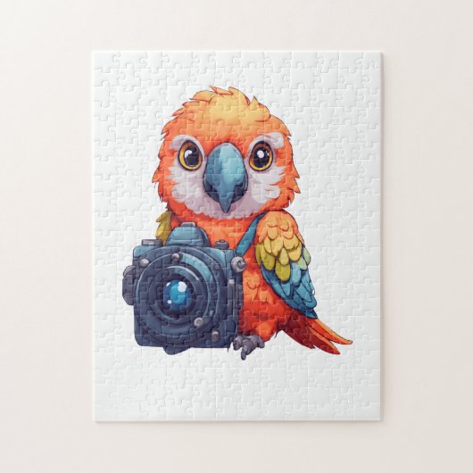Puzzle Photographe Tropical Safari Parrot Macaw (Vertical)