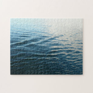 Puzzle Photographie abstraite de la nature : nuances d'ea