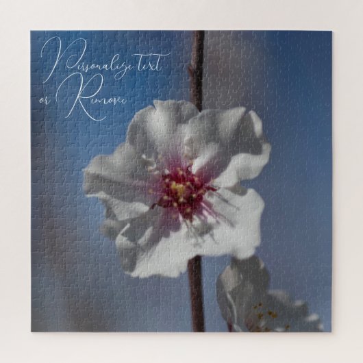 Puzzle Photographie botanique florale de fleurs d'amandes (Vertical)