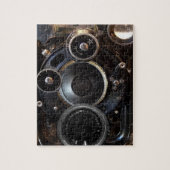 Puzzle Photographie d'antiquité de la caméra vintage (Vertical)