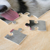 Puzzle Photographie de chien de Malamute d'Alaska (Côté)
